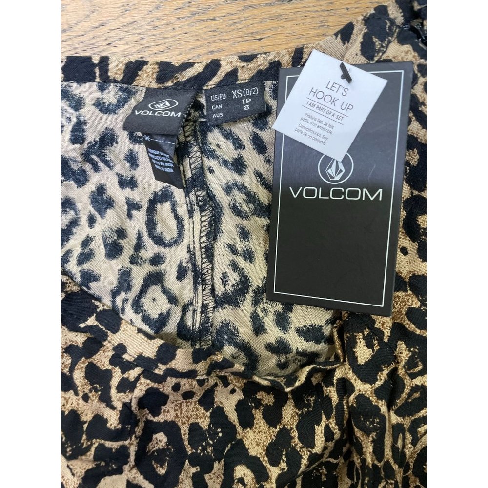 Volcom Gen Wow Print Shorts Animal Print Size XS - Picture 12 of 12